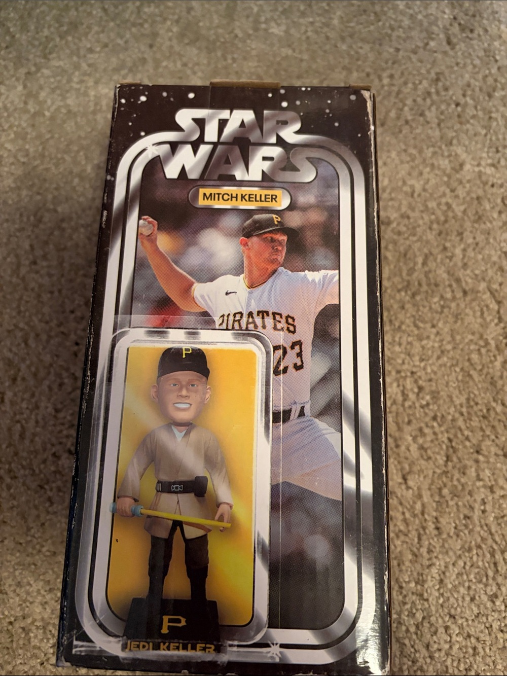 Star Wars Mitch Keller Pittsburgh Pirates bobblehead